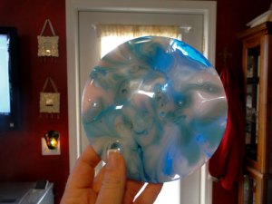 Pink & blue rough blank