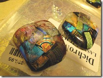 Dichroic badge reels