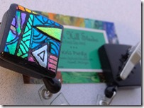 Zentangle badge reel