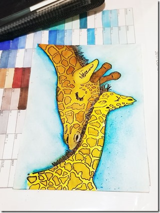 giraffe-colored