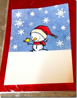 snowman-card-in-progress